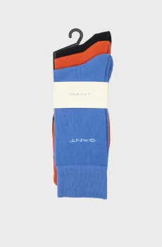 Мужские носки (3 пары) SOFT Разноцветный 40-42 Gant 9960256