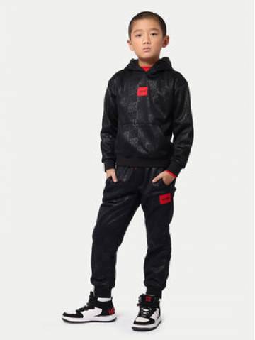 Hugo Світшот G00166 M Чорний Regular Fit Hugo Світшот G00166 M Чорний Regular Fit