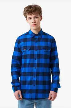 Мужская синяя рубашка Синий 41 Lacoste CH2311166