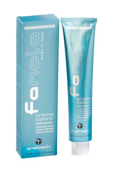 Крем-краска для волос Fanola Colouring Cream 1.0 Black, 100 мл