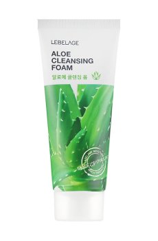 Очищающая пенка для умывания Lebelage Aloe Cleansing Foam с экстрактом алоэ, 100 мл