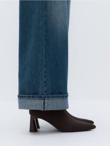 Reserved - Ботильйони на підборах - кавовий - 011FF-84X