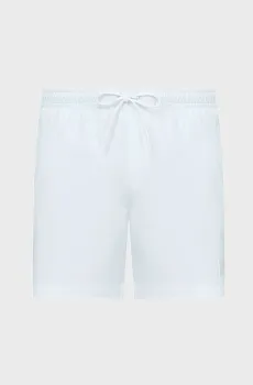 Мужские белые плавательные шорты MEDIUM DRAWSTRING Белый L Calvin Klein KM0KM00919