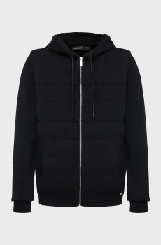 Мужское черное худи Черный S Karl Lagerfeld 564305.655018;990