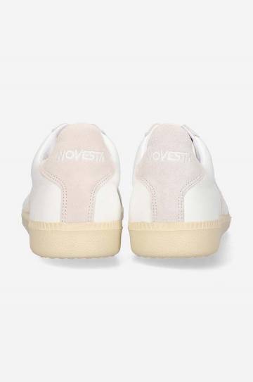 Кожаные кроссовки Novesta цвет белый N974007.10Y01Y106-BLACK Кожаные кроссовки Novesta цвет белый N974007.10Y01Y106-BLACK