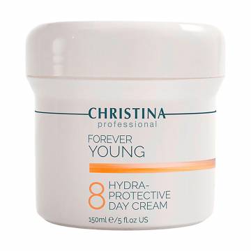 Дневной гидрозащитный крем для лица Christina Forever Young 8 Hydra Protective Day Cream SPF 25, 150 мл Дневной гидрозащитный крем для лица Christina Forever Young 8 Hydra Protective Day Cream SPF 25, 150 мл