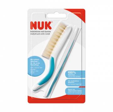 Расческа и щетка NUK Синяя Расческа и щетка NUK Синяя