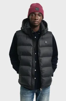 Мужской черный жилет ACTIVE CLOUD VEST Черный M Gant 7006454