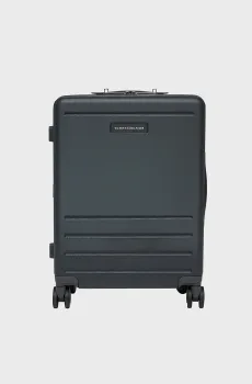 Мужской темно-серый чемодан TEXTURED Серый ONESIZE Tommy Hilfiger AU0AU02043