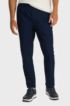 Мужские темно-синие брюки ISAAC HEMP Синий XL Tommy Jeans DM0DM21368