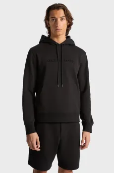 Мужское черное худи EMBOSSED LOGO HOODIE Черный XL Michael Kors CR552G25MF