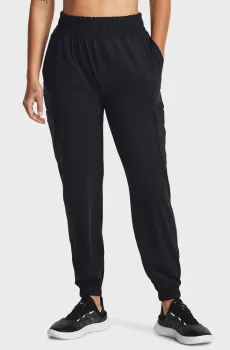 Женские черные спортивные брюки Meridian Cargo Jogger Черный XL Under Armour 1382524-001