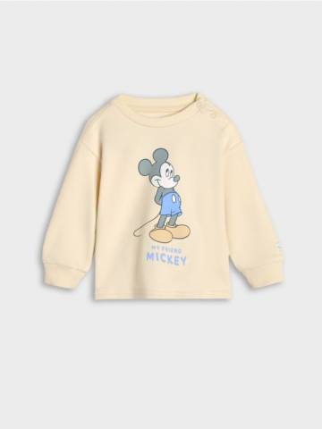 Світшот Mickey Mouse - кремовий Світшот Mickey Mouse - кремовий