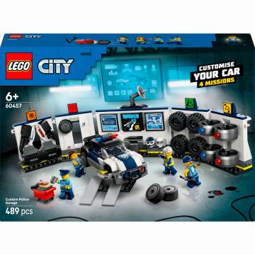 Конструктор LEGO City Спеціальний гараж для поліцейських автомобілів (60457) Конструктор LEGO City Спеціальний гараж для поліцейських автомобілів (60457)
