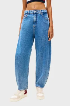 Женские голубые джинсы JEANIE BALLOON Голубой 30-32 Tommy Jeans DW0DW22618