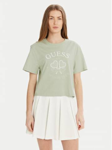 Guess Футболка V5GI04 I3Z14 Зелений Regular Fit Guess Футболка V5GI04 I3Z14 Зелений Regular Fit