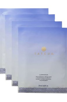 Тканевая маска для лица Tatcha Luminous Deep Hydration Lifting Mask, 4*20 мл