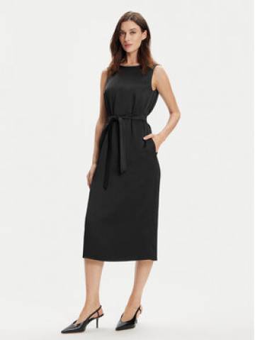 Weekend Max Mara Повсякденна сукня Baiardo 2415221021 Чорний Regular Fit Weekend Max Mara Повсякденна сукня Baiardo 2415221021 Чорний Regular Fit