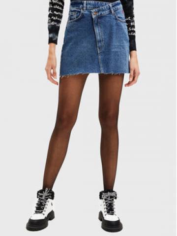 Desigual Джинсова спідниця Sol 22WWFD02 Голубий Regular Fit Desigual Джинсова спідниця Sol 22WWFD02 Голубий Regular Fit