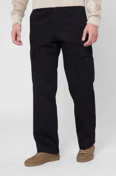 Мужские темно-синие карго Синий 36 BOSS 50557462;409