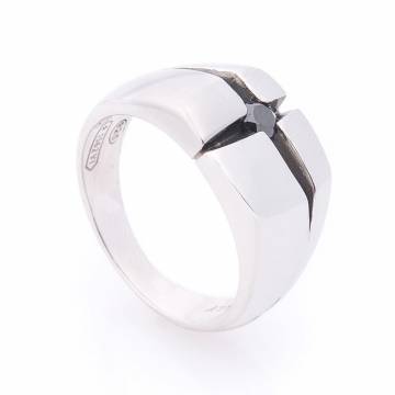 Серебряная мужская печатка Zancan EXA164 Серебряная мужская печатка Zancan EXA164