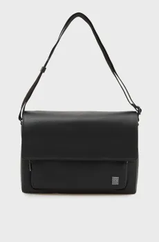 Мужская черная сумка FLAP MESSENGER Черный ONESIZE Calvin Klein LV04D3299G
