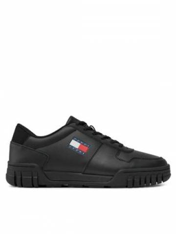 Tommy Jeans Снікерcи Tjm Cupsole Ess EM0EM01396 Чорний Tommy Jeans Снікерcи Tjm Cupsole Ess EM0EM01396 Чорний