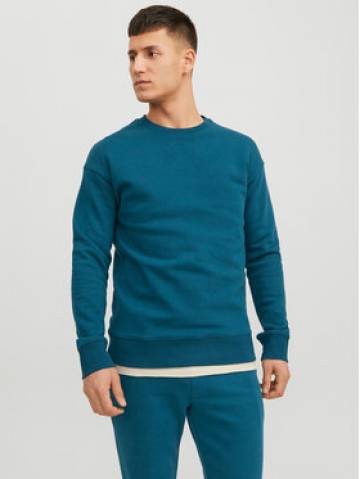 Jack&Jones Світшот Star 12208182 Голубий Relaxed Fit Jack&Jones Світшот Star 12208182 Голубий Relaxed Fit