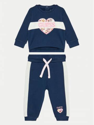Guess Спортивний костюм A4BG00 KAX73 Cиній Regular Fit Guess Спортивний костюм A4BG00 KAX73 Cиній Regular Fit