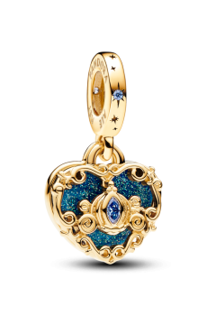 Намистина "Серце та карета Попелюшки"