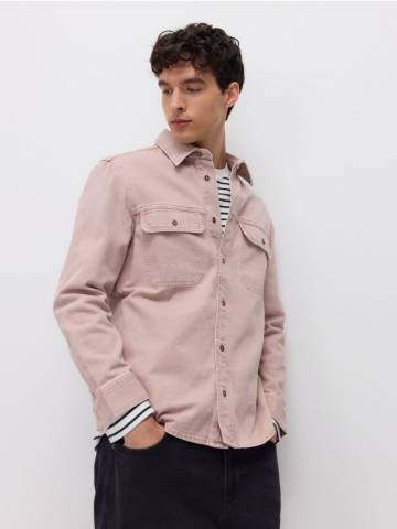 Reserved - Джинсова сорочка regular fit - рожевий - 8569H-03J Reserved - Джинсова сорочка regular fit - рожевий - 8569H-03J