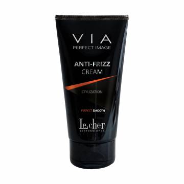 Крем для укладки волос Lecher Professional Via Perfect Smooth Anti Frizz Hair Cream, 150 мл Крем для укладки волос Lecher Professional Via Perfect Smooth Anti Frizz Hair Cream, 150 мл