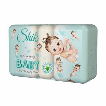 Детское крем-мыло Shik Cream Soap Baby с экстрактом алоэ вера, 5*70 г (экопак) Детское крем-мыло Shik Cream Soap Baby с экстрактом алоэ вера, 5*70 г (экопак)