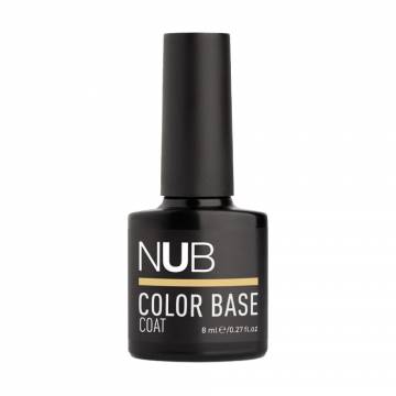 Каучуковая цветная база для гель-лака NUB Color Base Coat 15 Amber, 8 мл Каучуковая цветная база для гель-лака NUB Color Base Coat 15 Amber, 8 мл