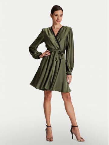 Swing Коктейльна сукня 5AH13000 Зелений Regular Fit Swing Коктейльна сукня 5AH13000 Зелений Regular Fit