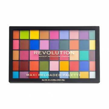 Палетка теней для век Makeup Revolution Maxi Reloaded Palette 45 оттенков, Monster Mattes, 60.75 г Палетка теней для век Makeup Revolution Maxi Reloaded Palette 45 оттенков, Monster Mattes, 60.75 г