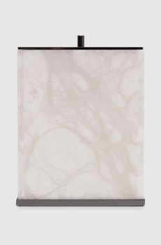 Белая мусорная корзина Baster Square с крышкой