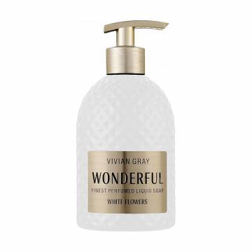 Жидкое крем-мыло Vivian Gray Wonderful White Flowers Liquid Soap, 500 мл Жидкое крем-мыло Vivian Gray Wonderful White Flowers Liquid Soap, 500 мл