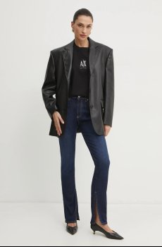 Хлопковая футболка Armani Exchange