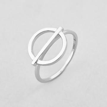 Серебряное кольцо Minimal МН-631-16 16 Серебряное кольцо Minimal МН-631-16 16