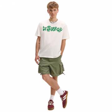Cropp - Шорти з накладними кишенями - оливковий Cropp - Шорти з накладними кишенями - оливковий