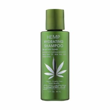 Увлажняющий шампунь Giovanni Hemp Hydrating Shampoo для всех типов волос, с коноплей, 44 мл Увлажняющий шампунь Giovanni Hemp Hydrating Shampoo для всех типов волос, с коноплей, 44 мл