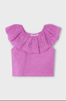 Детская хлопковая футболка Mayoral