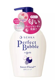 Гель для душа Shiseido Senka Perfect Bubble For Body Sweet Floral, 500 мл