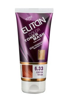 Тонирующая маска для волос Elitan Color Toner Mask 6.33 Медный тициан, 150 мл