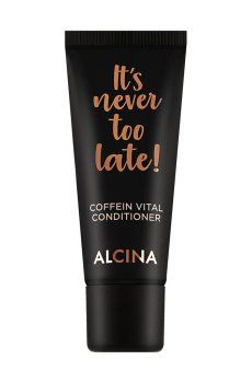 Кофеиновый витаминизированный кондиционер для волос Alcina Its Never Too Late Coffein Vital Conditioner, 20 мл