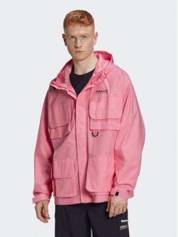 adidas Демісезонна куртка Adventure HK4997 Рожевий Loose Fit adidas Демісезонна куртка Adventure HK4997 Рожевий Loose Fit