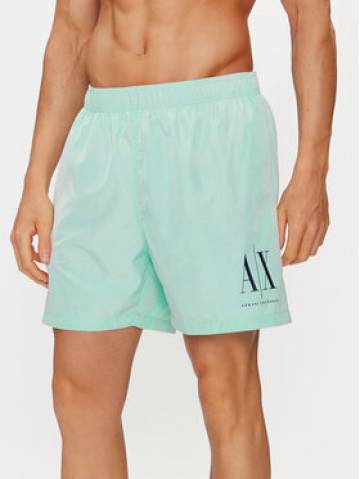 Armani Exchange Пляжні шорти 953034 CC623 16130 Зелений Regular Fit Armani Exchange Пляжні шорти 953034 CC623 16130 Зелений Regular Fit