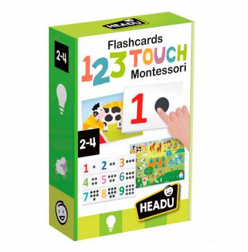 Картки Монтессорі Headu 123 Доторкнись (MU54891) Картки Монтессорі Headu 123 Доторкнись (MU54891)