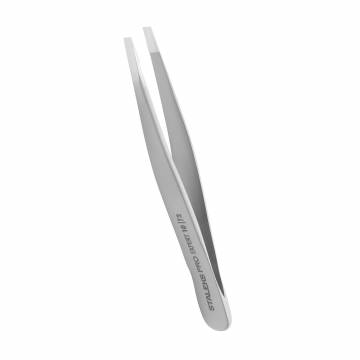 Пинцет для бровей Staleks PRO Expert 10 Type 2 узкие прямые кромки (ТЕ-10/2) Пинцет для бровей Staleks PRO Expert 10 Type 2 узкие прямые кромки (ТЕ-10/2)